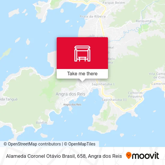 Alameda Coronel Otávio Brasil, 658 map