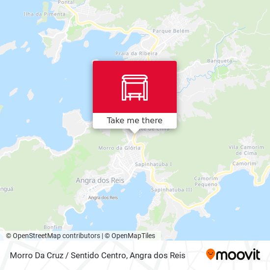 Morro Da Cruz / Sentido Centro map