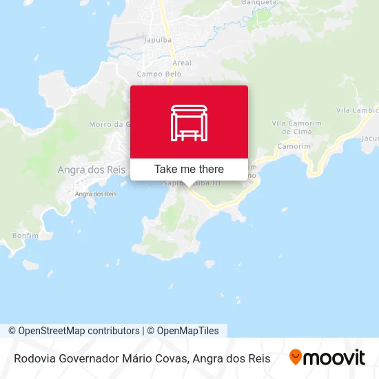 Rodovia Governador Mário Covas map