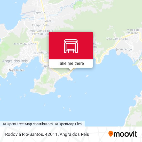 Rodovia Rio-Santos, 42011 map