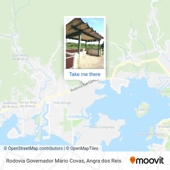 Rodovia Governador Mário Covas map