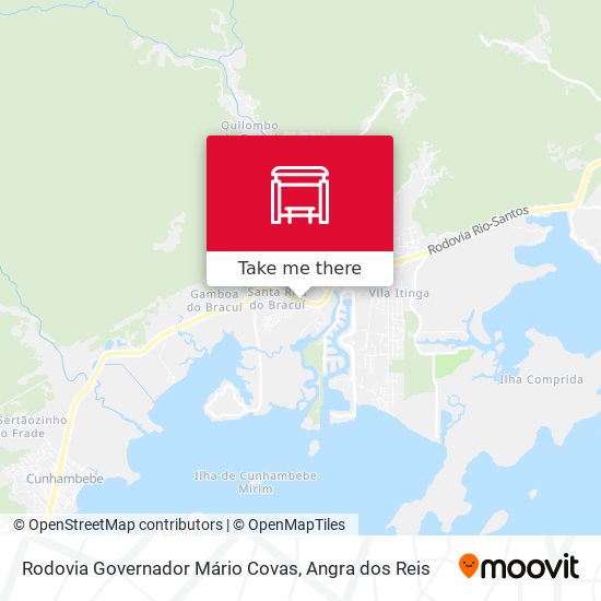 Rodovia Governador Mário Covas map