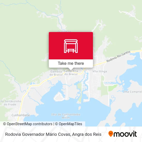 Rodovia Governador Mário Covas map