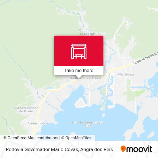 Rodovia Governador Mário Covas map