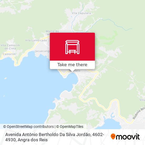 Avenida Antônio Bertholdo Da Silva Jordão, 4602-4930 map