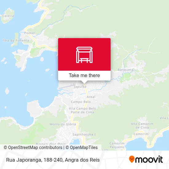 Rua Japoranga, 188-240 map