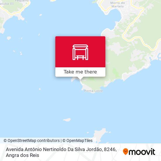 Avenida Antônio Nertinoldo Da Silva Jordão, 8246 map