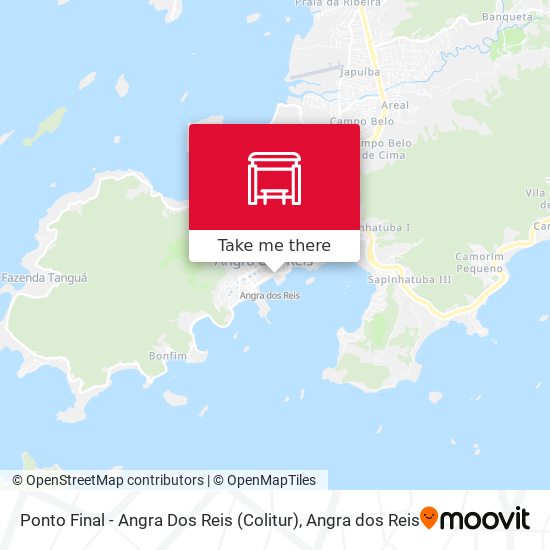 Ponto Final - Angra Dos Reis (Colitur) map