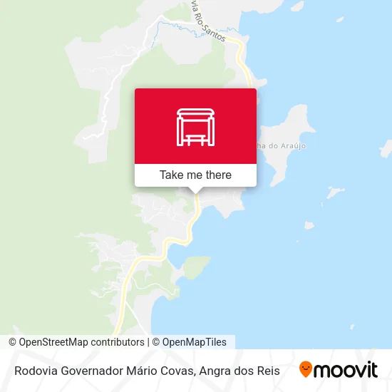 Rodovia Governador Mário Covas map