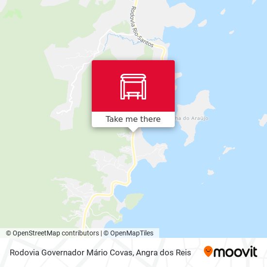 Rodovia Governador Mário Covas map