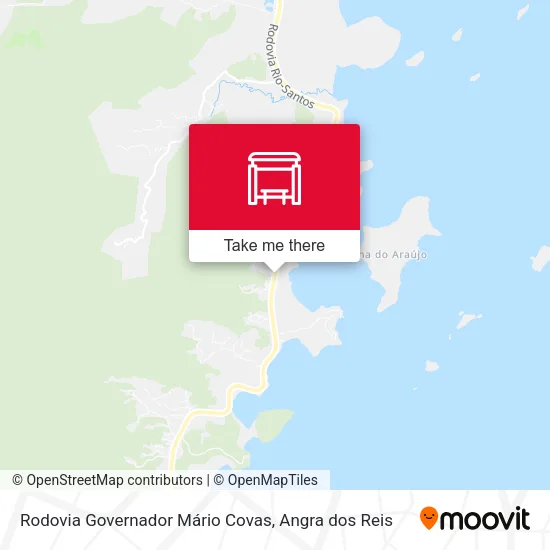 Rodovia Governador Mário Covas map