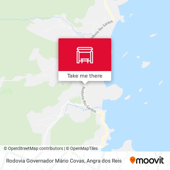Rodovia Governador Mário Covas map