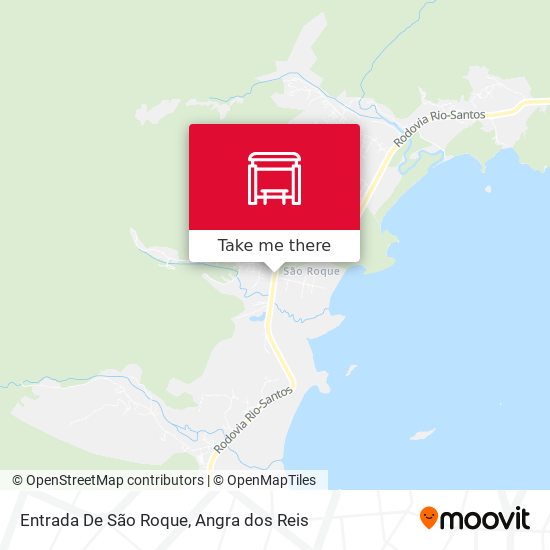Entrada De São Roque map