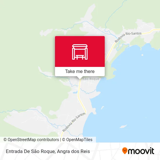 Entrada De São Roque map