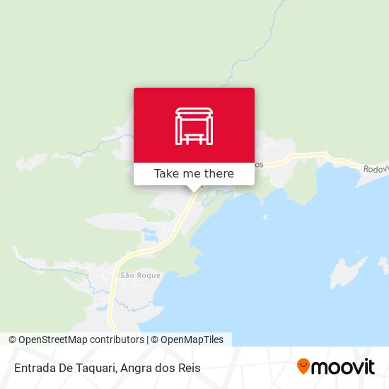 Entrada De Taquari map