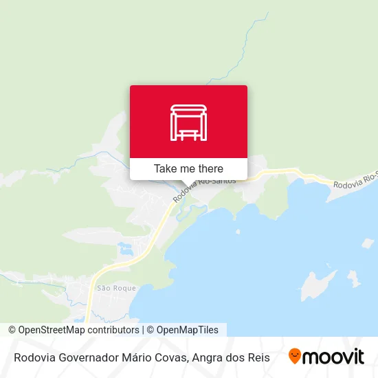 Rodovia Governador Mário Covas map