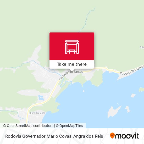 Rodovia Governador Mário Covas map