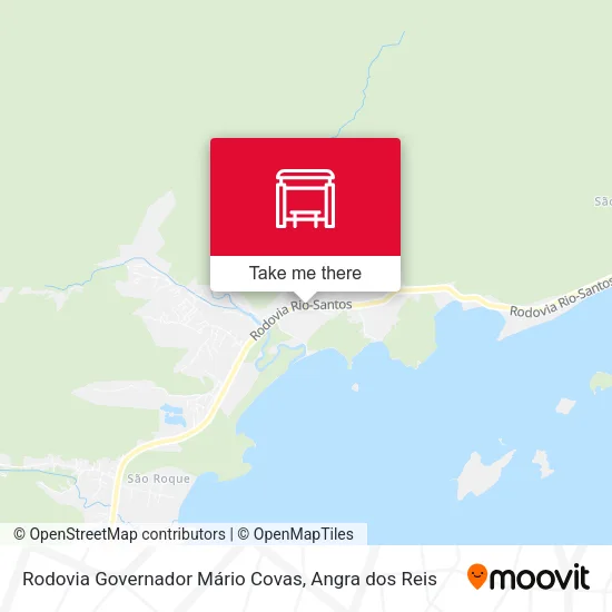 Rodovia Governador Mário Covas map