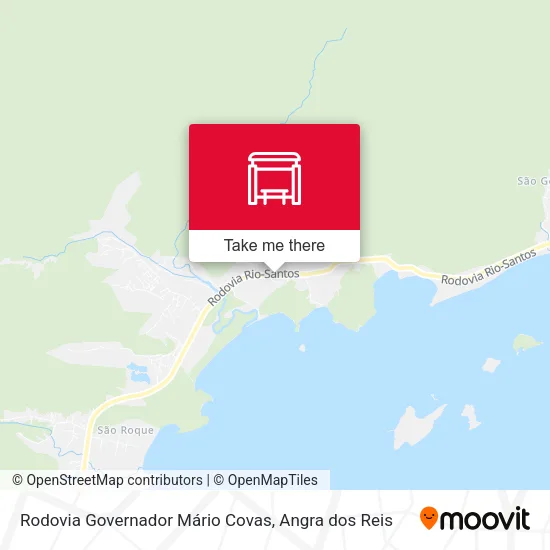 Rodovia Governador Mário Covas map