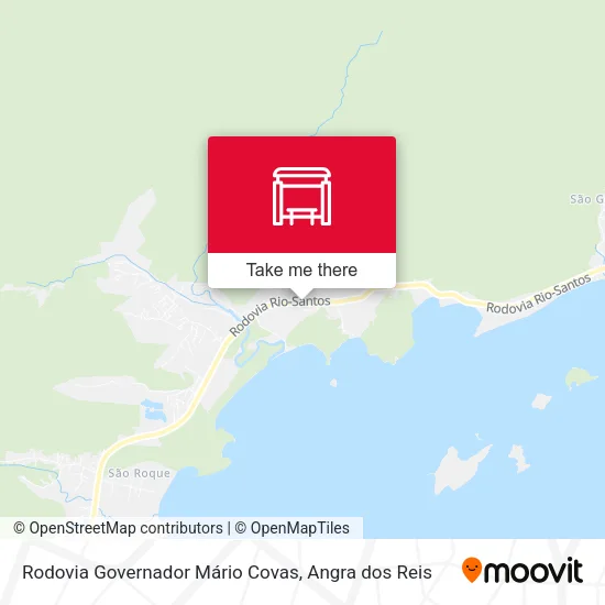 Rodovia Governador Mário Covas map