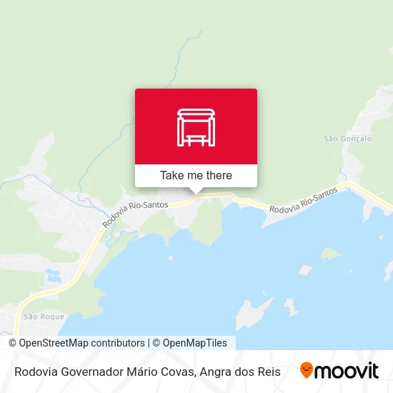 Rodovia Governador Mário Covas map