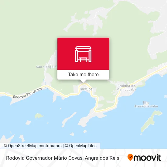 Rodovia Governador Mário Covas map