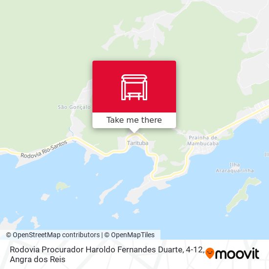 Rodovia Procurador Haroldo Fernandes Duarte, 4-12 map