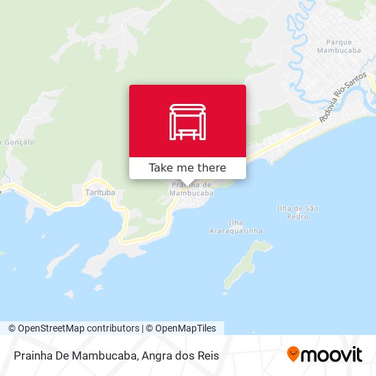 Prainha De Mambucaba map