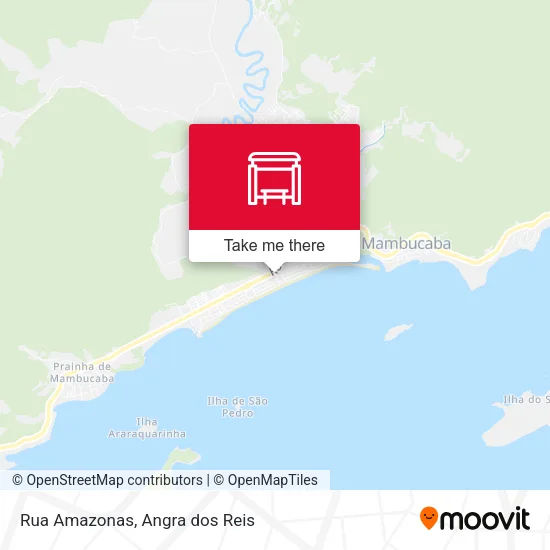 Rua Amazonas map