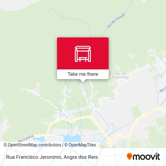 Rua Francisco Jeronimo map