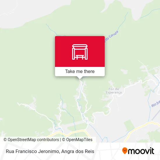 Rua Francisco Jeronimo map
