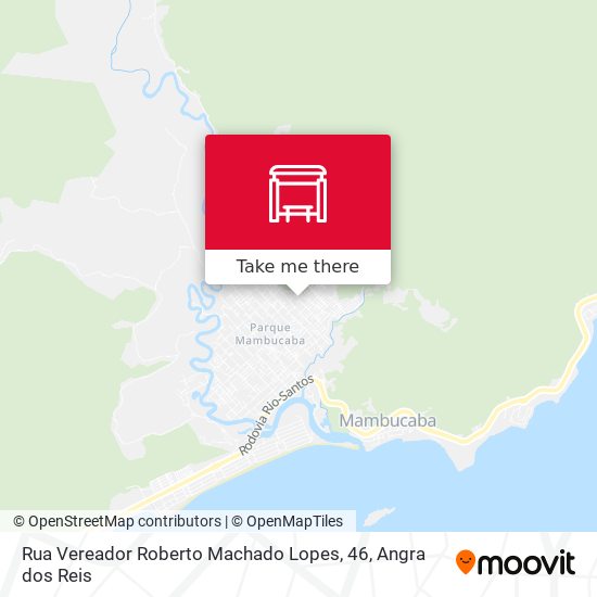 Rua Vereador Roberto Machado Lopes, 46 map