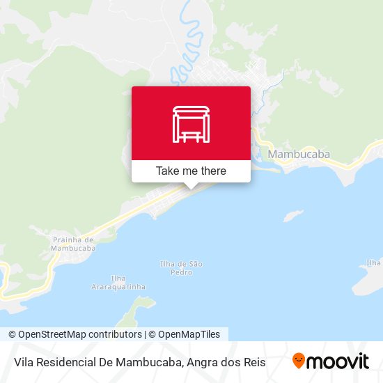 Vila Residencial De Mambucaba map