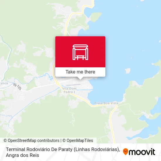 Terminal Rodoviário De Paraty (Linhas Rodoviárias) map