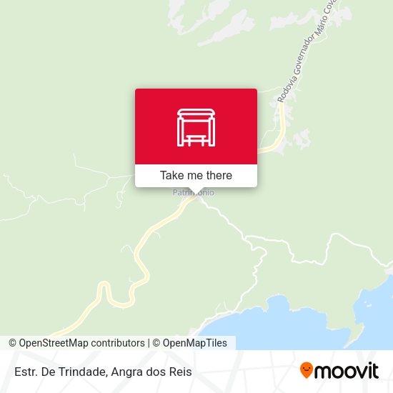Estr. De Trindade map