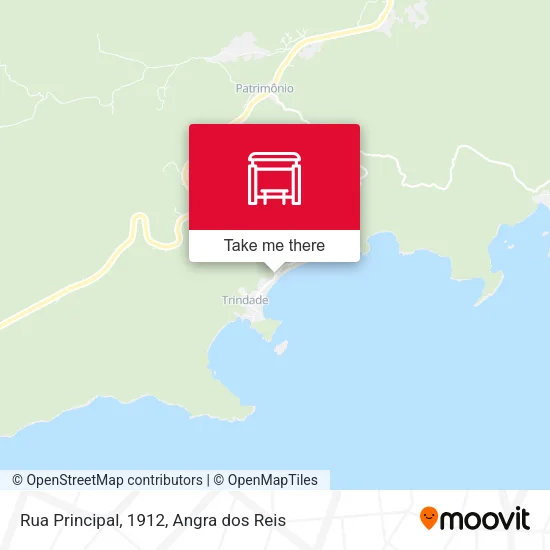 Rua Principal, 1912 map