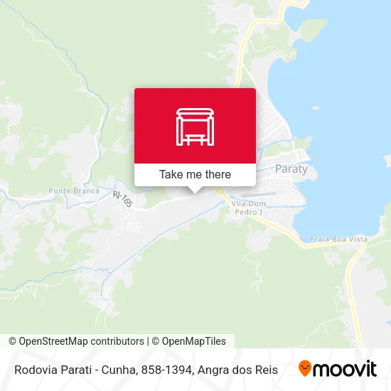 Rodovia Parati - Cunha, 858-1394 map