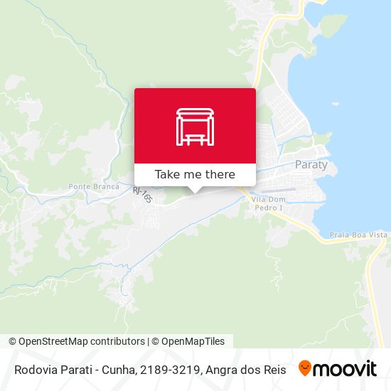 Rodovia Parati - Cunha, 2189-3219 map