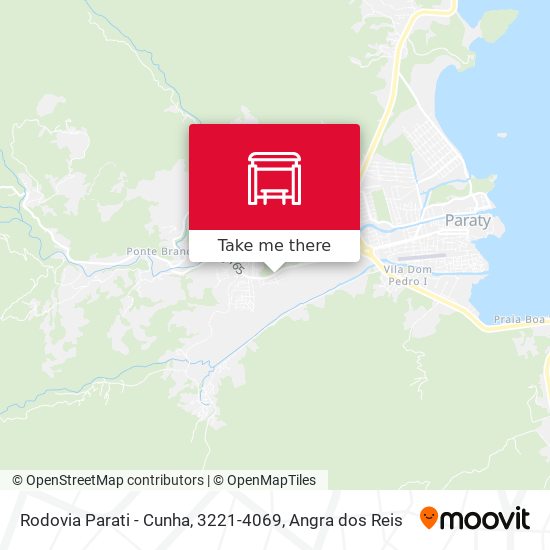 Rodovia Parati - Cunha, 3221-4069 map