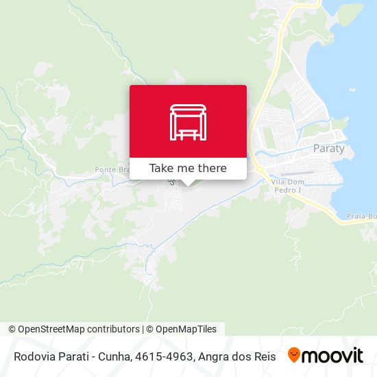 Rodovia Parati - Cunha, 4615-4963 map