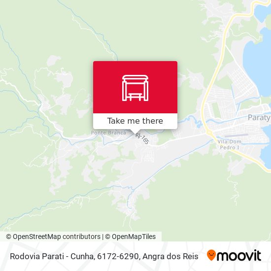 Rodovia Parati - Cunha, 6172-6290 map