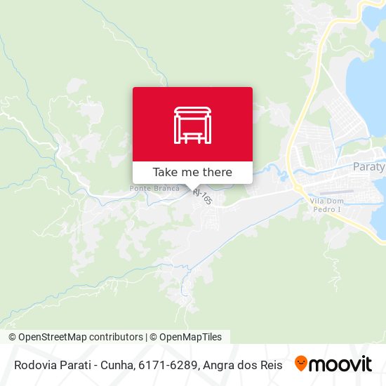 Rodovia Parati - Cunha, 6171-6289 map