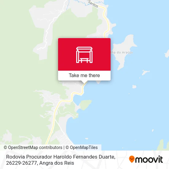 Rodovia Procurador Haroldo Fernandes Duarte, 26229-26277 map