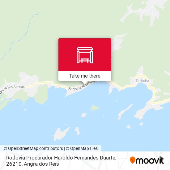 Mapa Rodovia Procurador Haroldo Fernandes Duarte, 26210