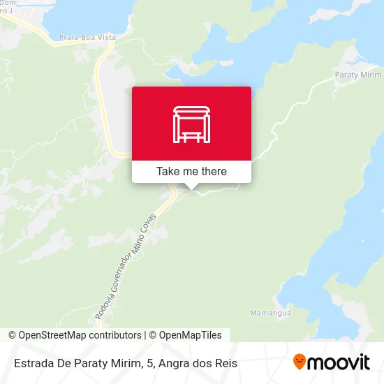 Estrada De Paraty Mirim, 5 map