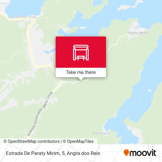 Estrada De Paraty Mirim, 5 map