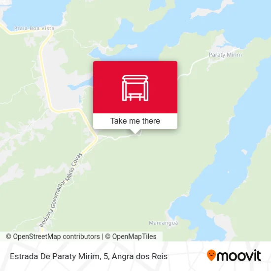 Estrada De Paraty Mirim, 5 map