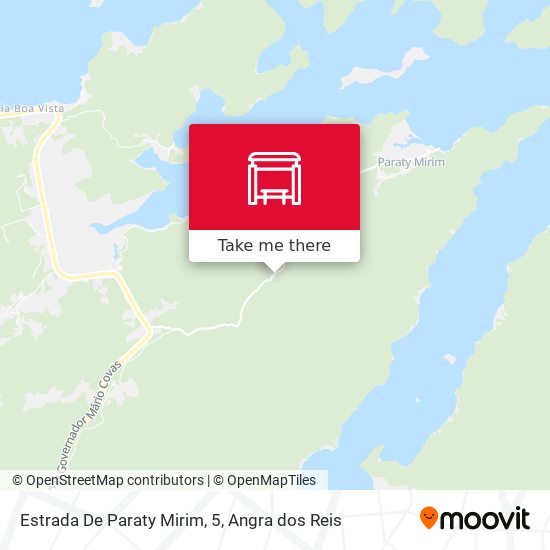 Estrada De Paraty Mirim, 5 map