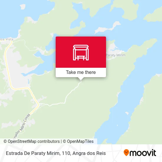 Estrada De Paraty Mirim, 110 map