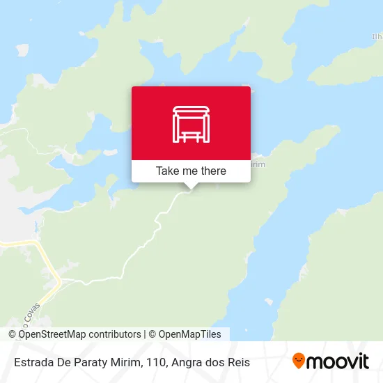 Estrada De Paraty Mirim, 110 map